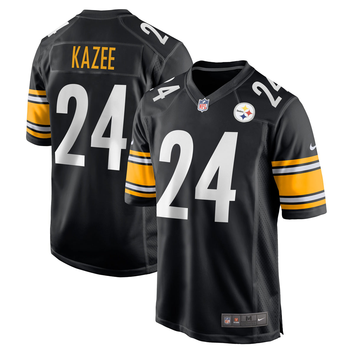 Damontae Kazee Pittsburgh Steelers Nike Game Player Jersey Black