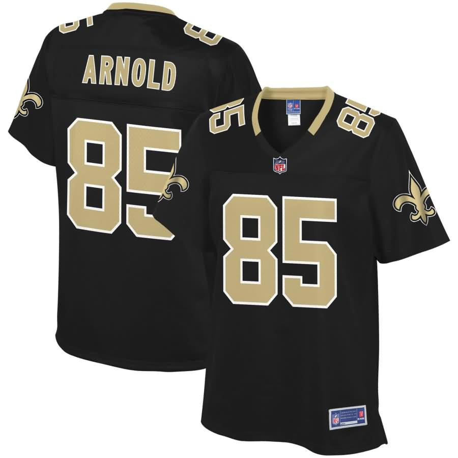 Dan Arnold New Orleans Saints Nfl Pro Line Womens Team Color Player Jersey Black