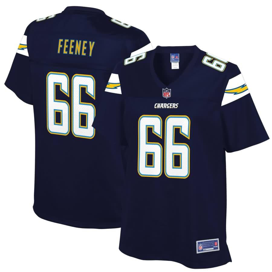 Dan Feeney Los Angeles Chargers Nfl Pro Line Womens Team Color Player Jersey Navy
