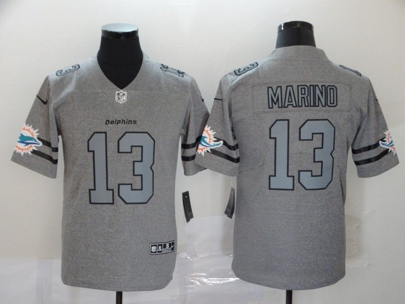 Dan Marino 13 Nfl 2020 Grey Jersey