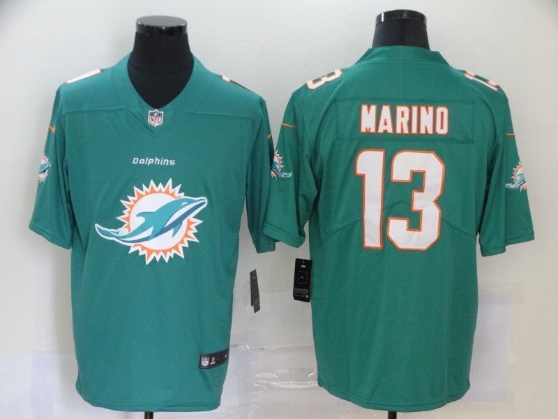 Dan Marino 13 Nfl 2020 Steel Blue Jersey