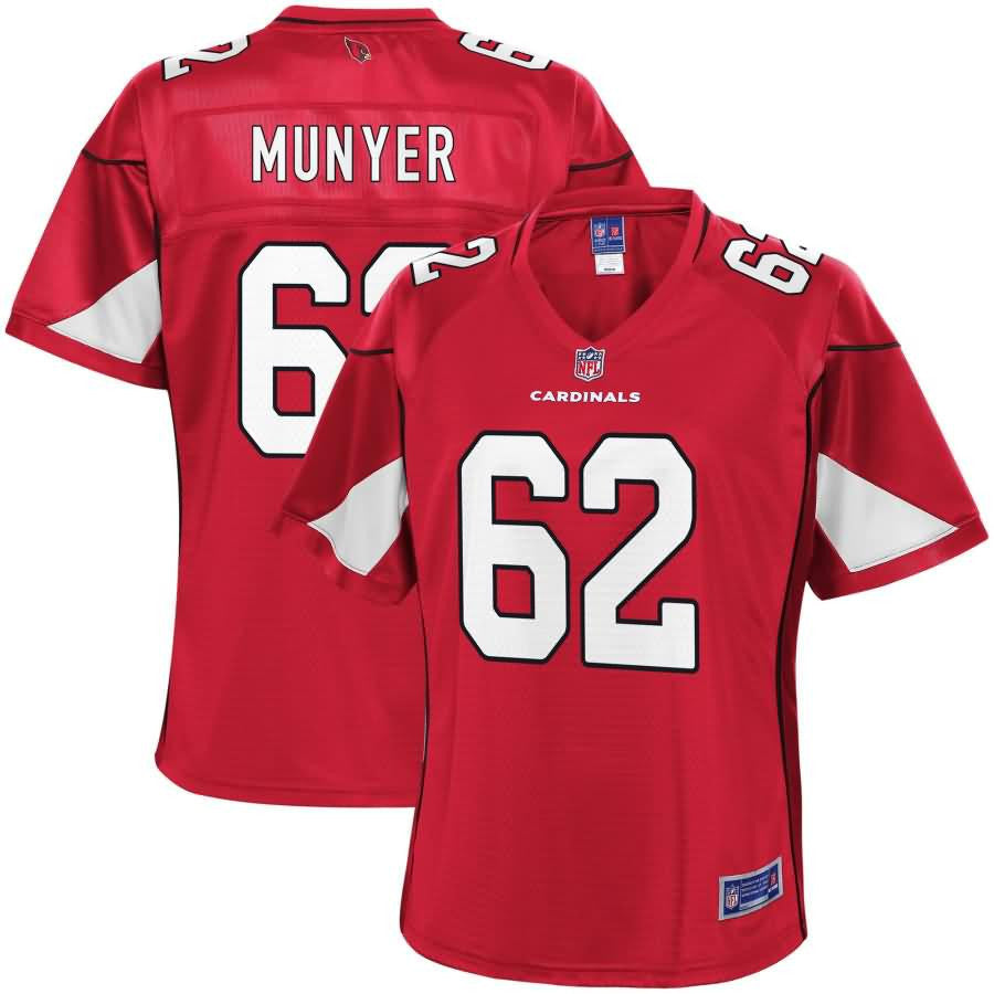 Daniel Munyer Arizona Cardinals Nfl Pro Line Womens Team Color Player Jersey Cardinal