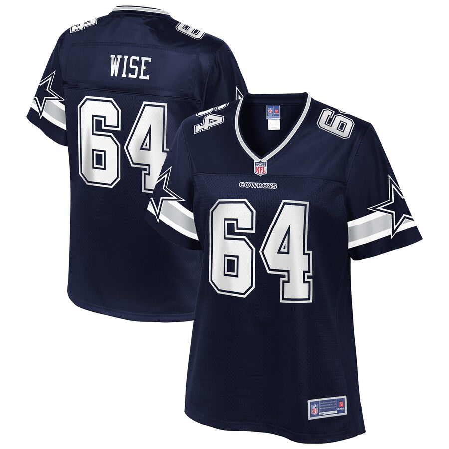 Daniel Wise Dallas Cowboys Nfl Pro Line Womens Team Player Jersey Navy