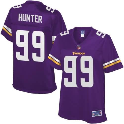 Danielle Hunter Minnesota Vikings Nfl Pro Line Womens Team Color Jersey Purple