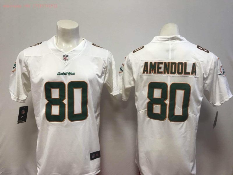 Danny Amendola 80 2020 Nfl White Jersey Jersey