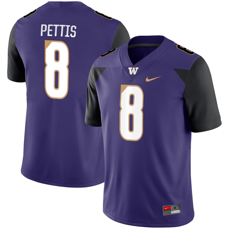 Dante Pettis Washington Huskies Game Jersey Purple 2019