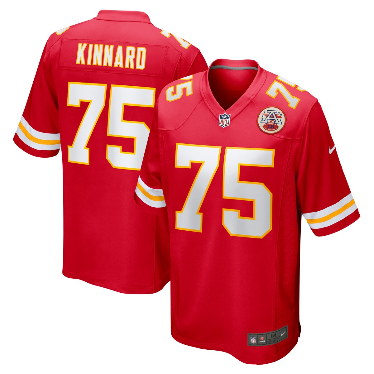 Darian Kinnard Kansas City Chiefs Nike Game Player Jersey Red