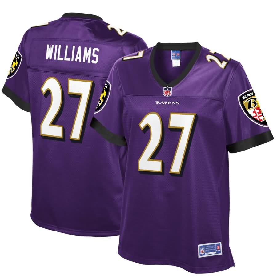 Darious Williams Baltimore Ravens Nfl Pro Line Womens Player Jersey Purple