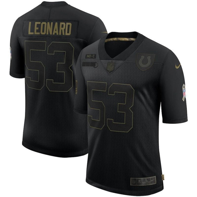 Darius Leonard 53 Nfl 2020 Black Jersey