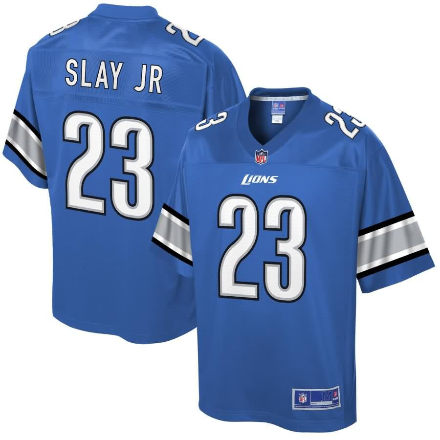 Darius Slay Jr Detroit Lions Nfl Pro Line Historic Logo Player Jersey Blue