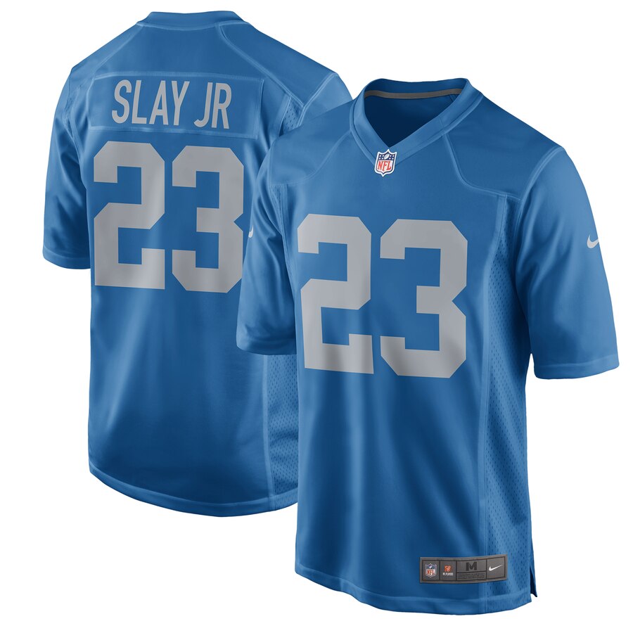 Darius Slay Jr Detroit Lions Nike Throwback Game Jersey Blue