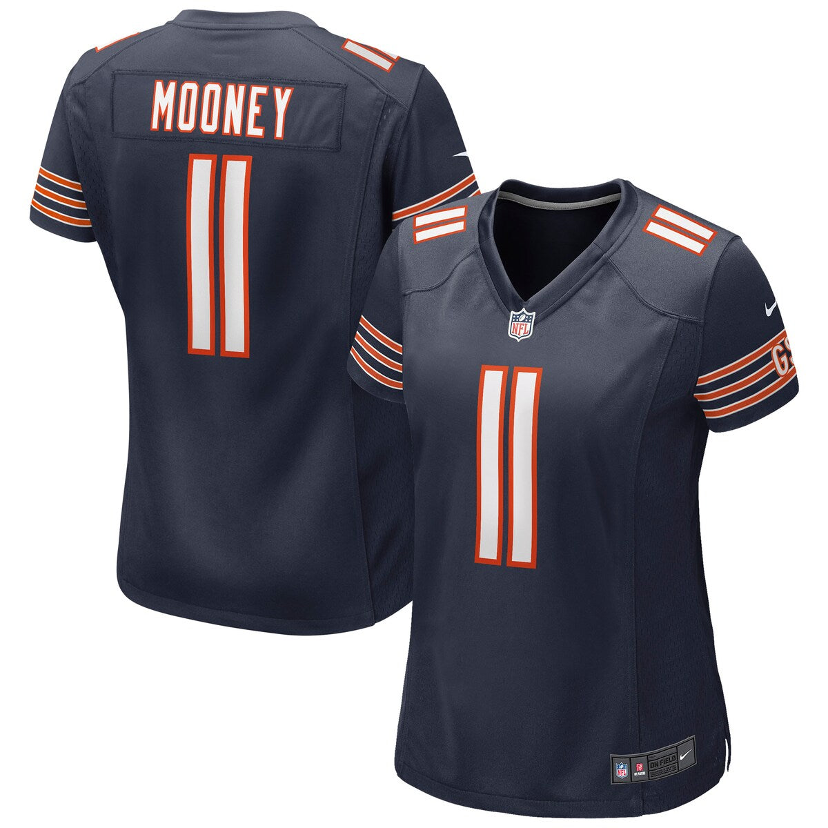 Darnell Mooney Chicago Bears Nike Womens Game Jersey Navy