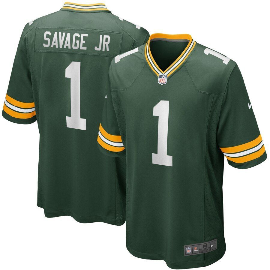 Darnell Savage Jr Green Bay Packers 2019 Nfl Draft First Round Pick Game Jersey Green 2019