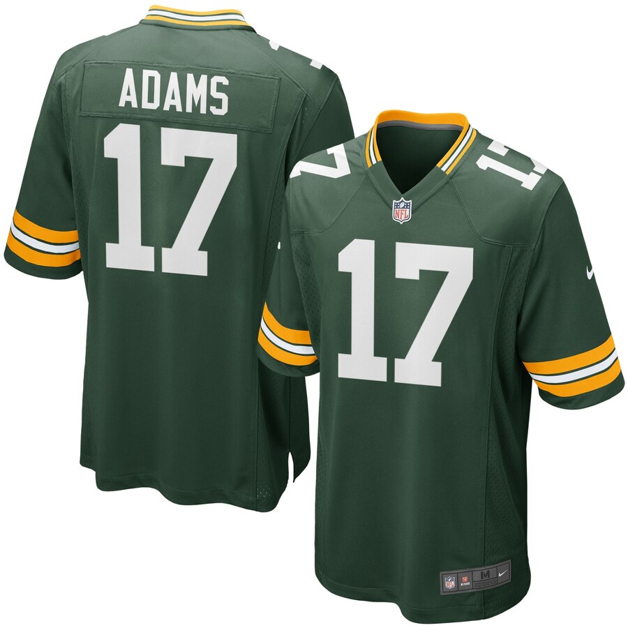 Davante Adams Green Bay Packers Youth Nike Team Color Game Jersey Green