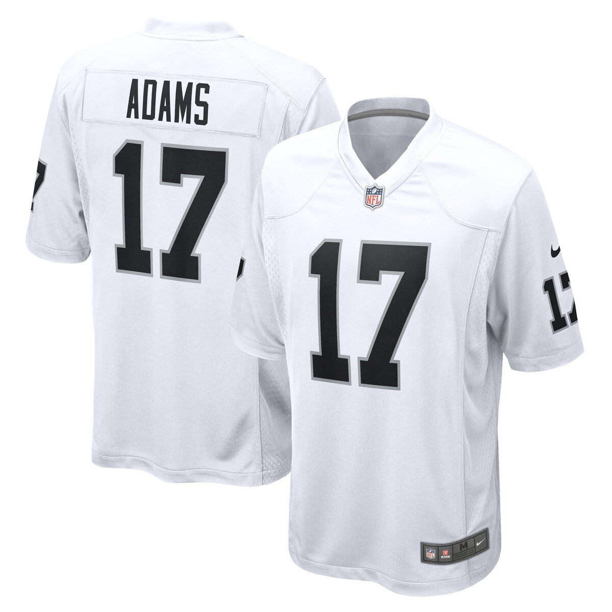 Davante Adams Las Vegas Raiders Nike Game Jersey White