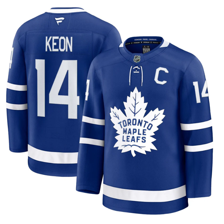 Dave Keon Jersey #14 Toronto Maple Leafs Timeless Stitched 2025