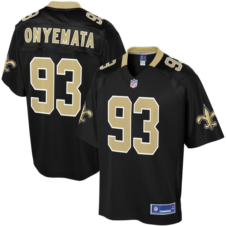 David Onyemata New Orleans Saints Nfl Pro Line Player Jersey Black