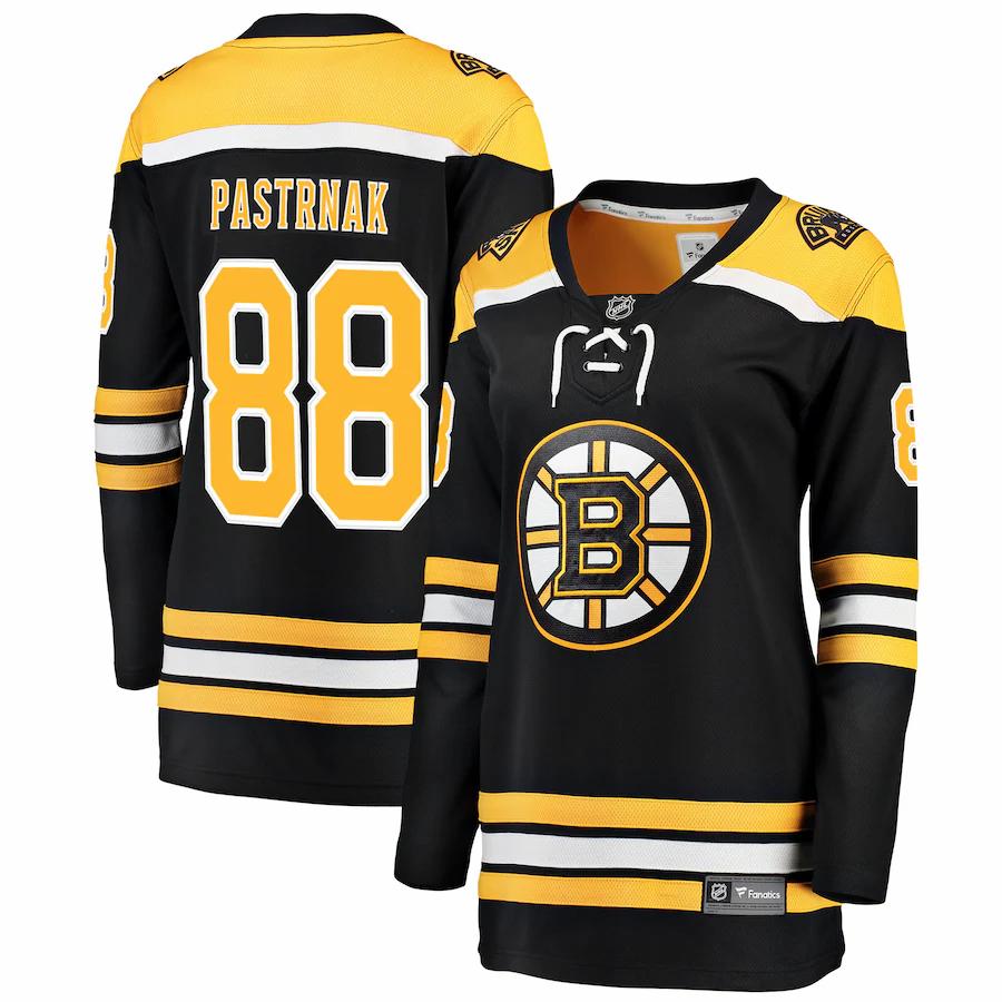 David Pastrnak Boston Bruins Fanatics Branded Womens Breakaway Player Jersey Black