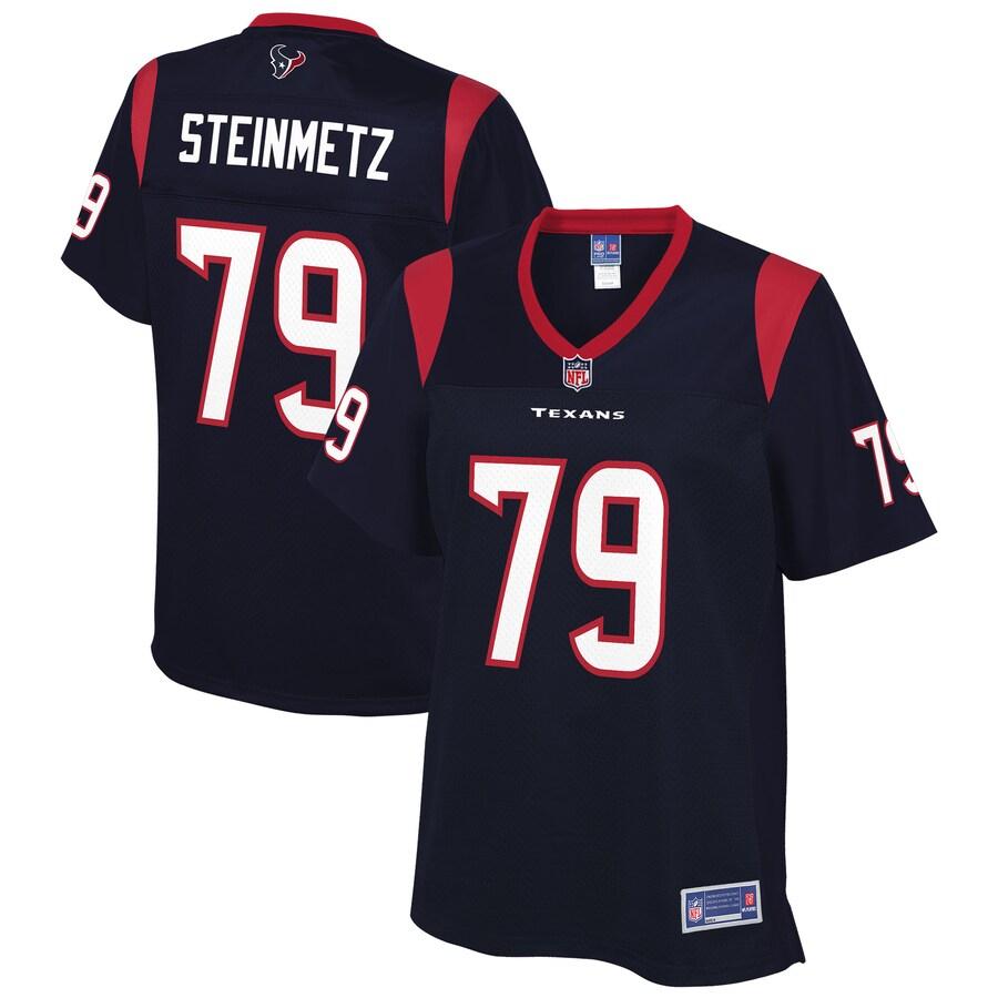 David Steinmetz Houston Texans Nfl Pro Line Womens Team Player Jersey Navy