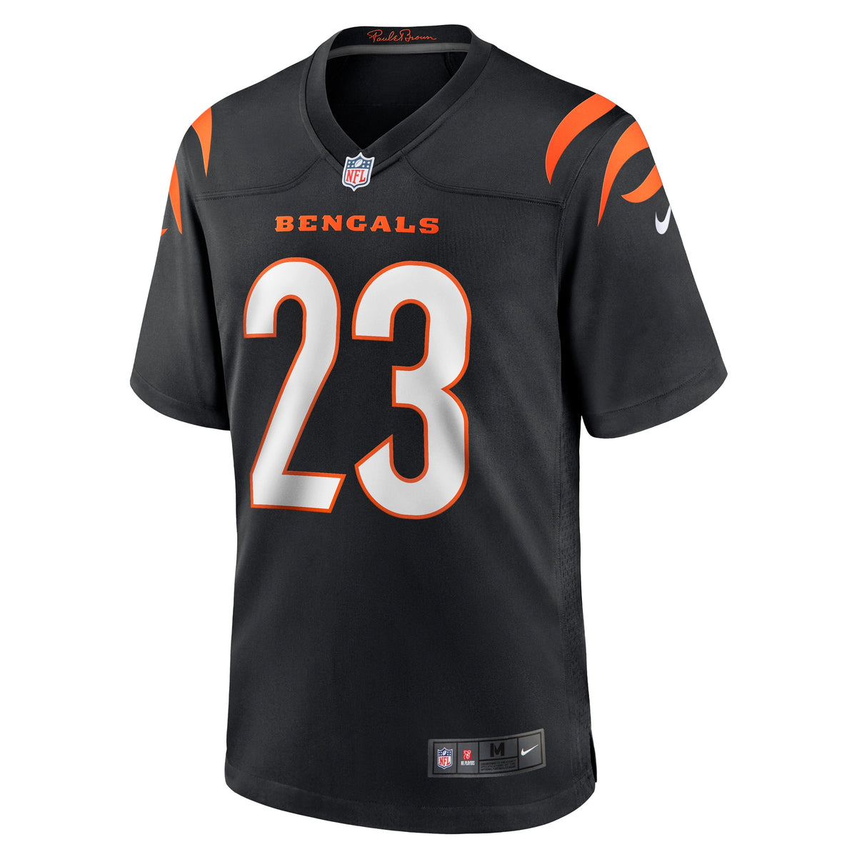 Daxton Hill Cincinnati Bengals 2022 Nfl Draft First Round Pick Game Jersey Black