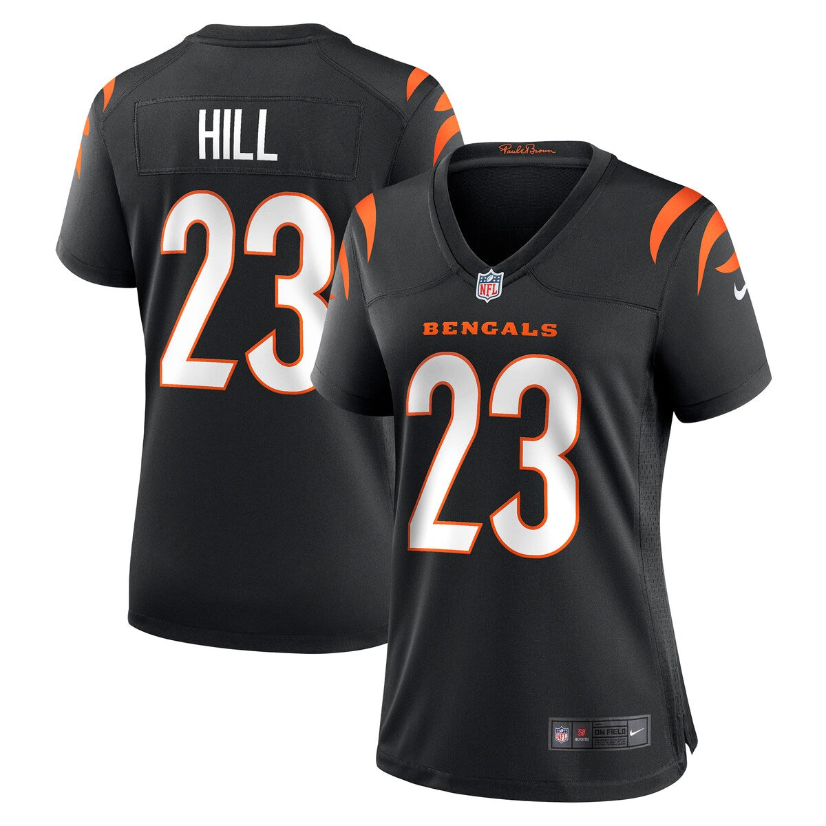 Daxton Hill Cincinnati Bengals Nike Womens Player Game Jersey Black