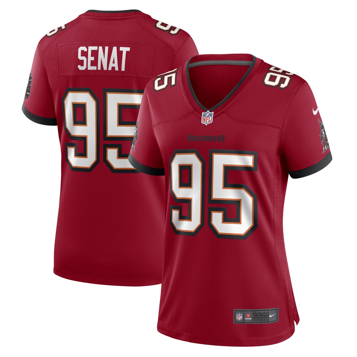 Deadrin Senat Tampa Bay Buccaneers Nike Womens Game Player Jersey Red