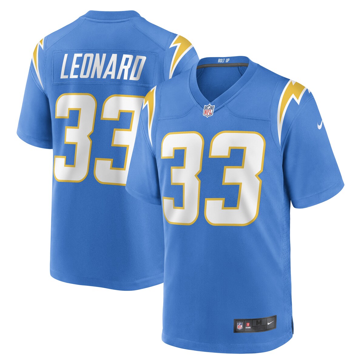 Deane Leonard Los Angeles Chargers Nike Game Player Jersey Powder Blue