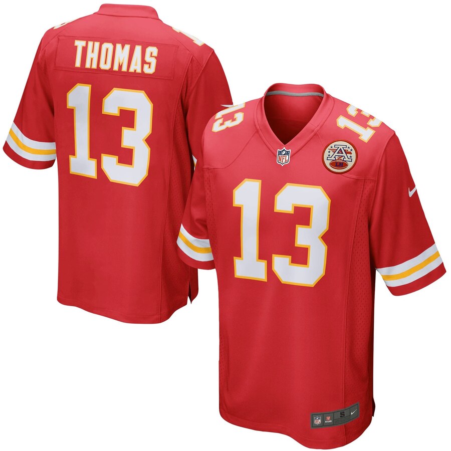 Deanthony Thomas Kansas City Chiefs Youth Nike Team Color Game Jersey Red