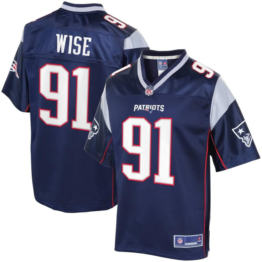 Deatrich Wise New England Patriots Nfl Pro Line Player Jersey Navy