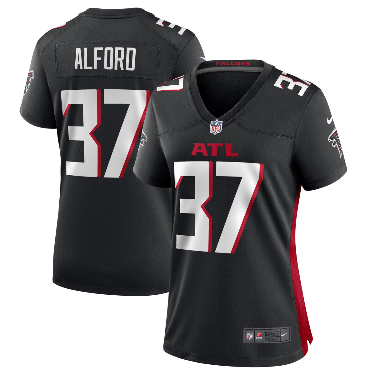 Dee Alford Atlanta Falcons Nike Womens Player Game Jersey Black