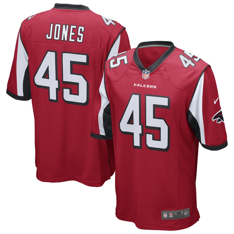 Deion Jones Atlanta Falcons Nike Game Jersey Red