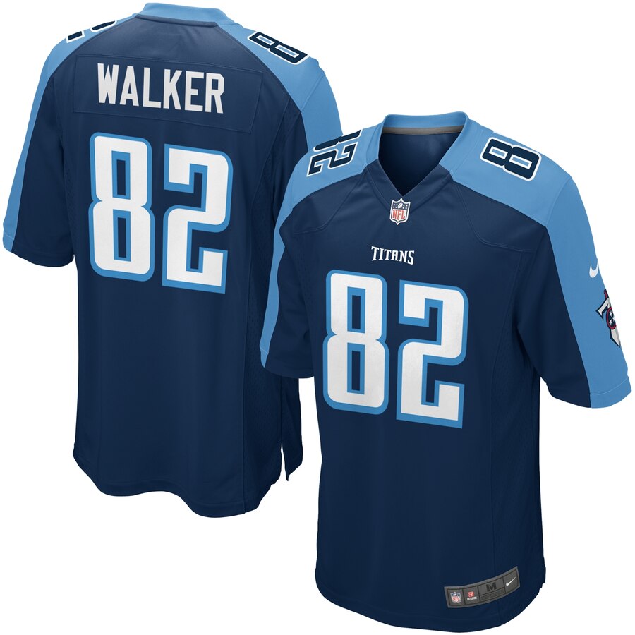 Delanie Walker Tennessee Titans Nike Youth Alternate Game Jersey Navy Blue
