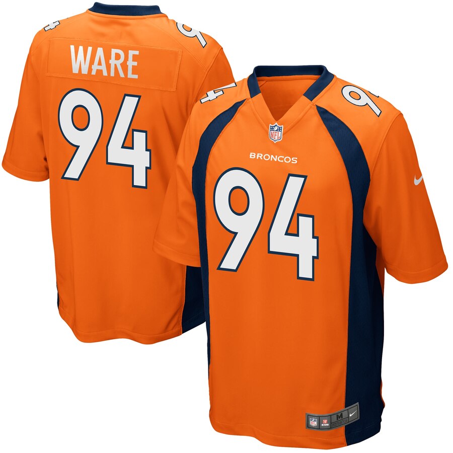 Demarcus Ware Denver Broncos Nike Youth Team Color Game Jersey Orange