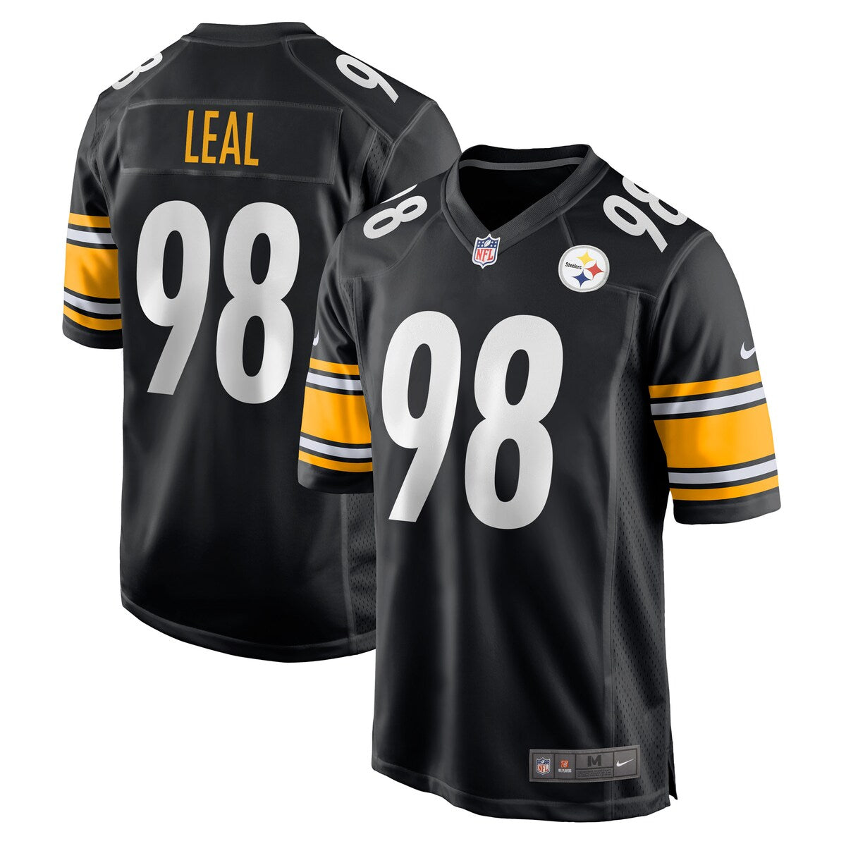 Demarvin Leal Pittsburgh Steelers Nike Game Player Jersey Black