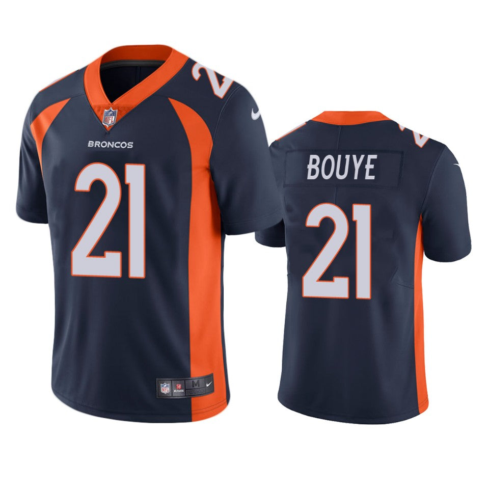 Denver Broncos Aj Bouye Navy Vapor Untouchable Limited Jersey