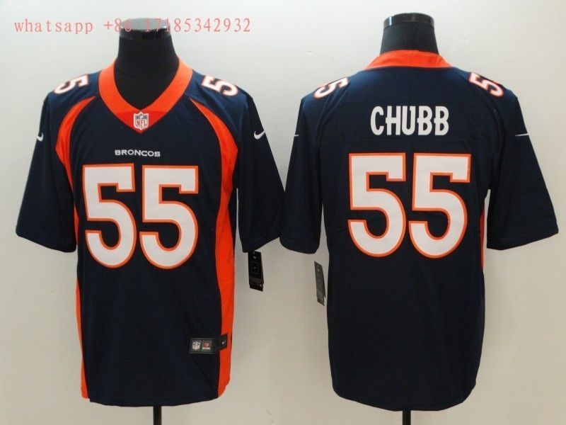 Denver Broncos Bradley Chubb 55 2020 Nfl Black Jersey Jersey