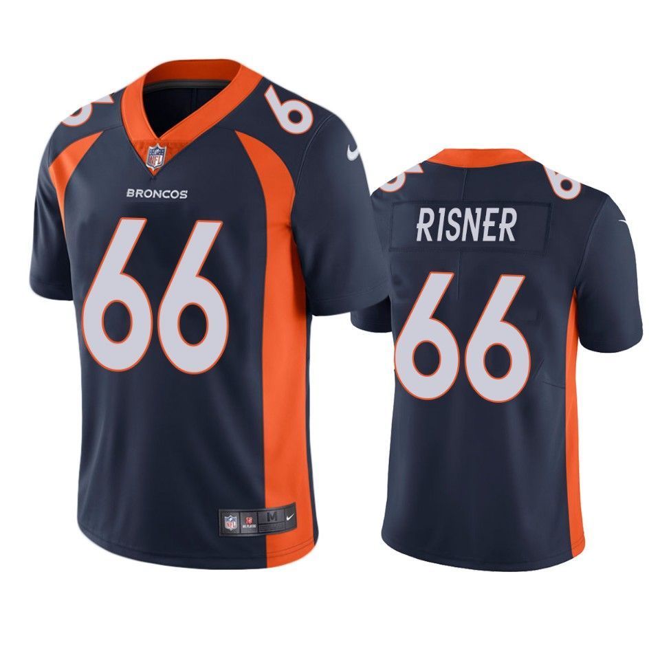 Denver Broncos Dalton Risner 2019 Nfl Draft Navy Vapor Limited Jersey