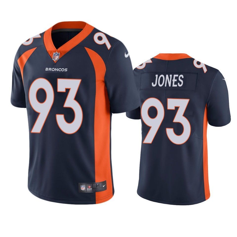 Denver Broncos Dremont Jones 2019 Nfl Draft Navy Vapor Limited Jersey