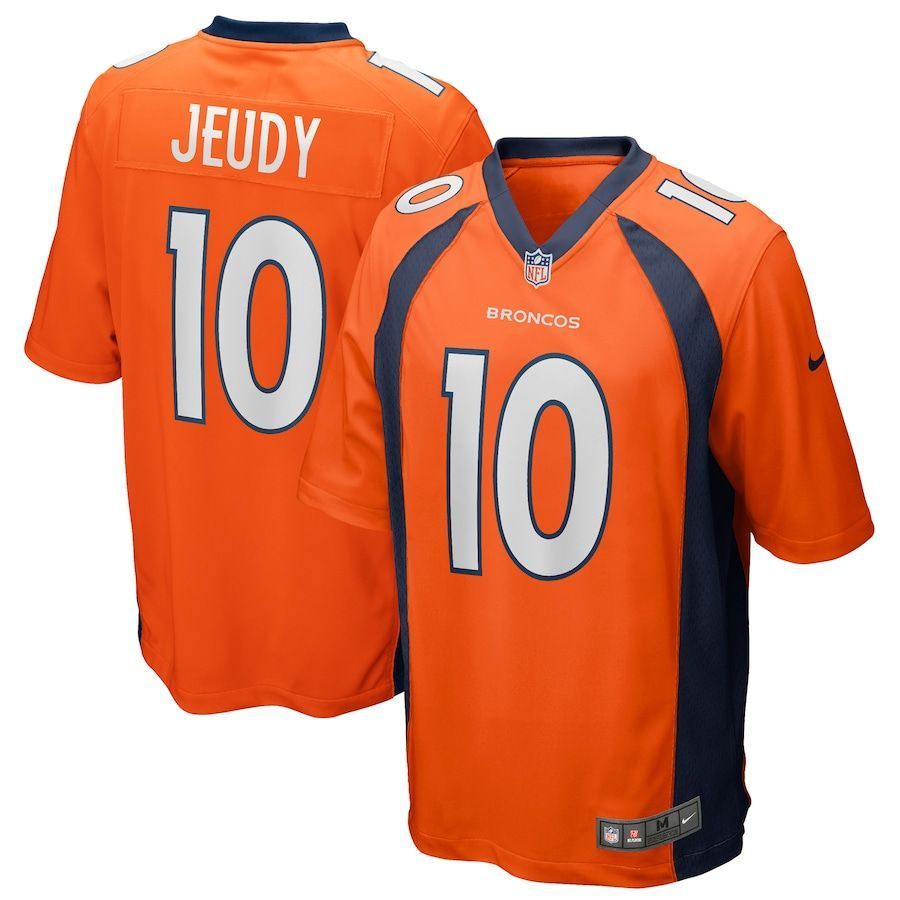 Denver Broncos Jerry Jeudy 2020 Nfl Draft First Round Pick Game Jersey