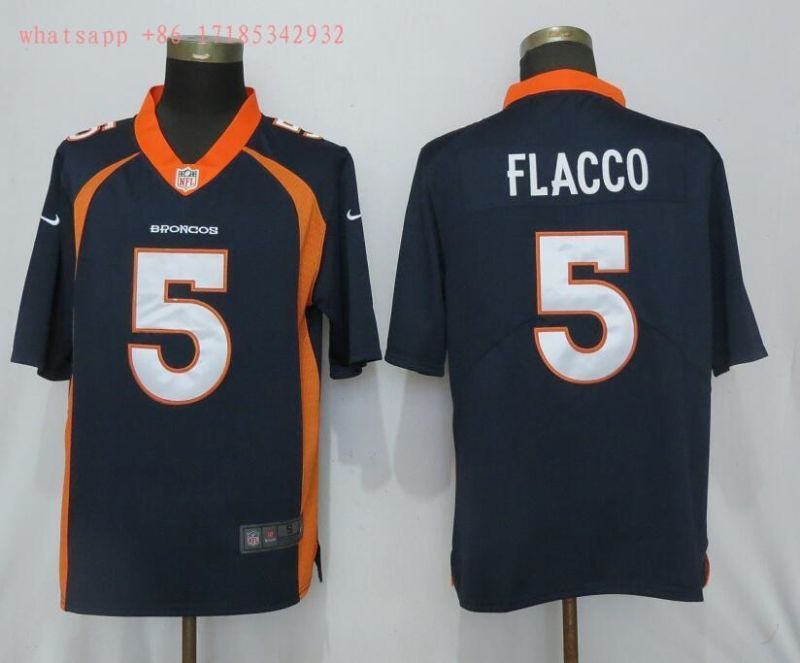 Denver Broncos Joe Flacco 5 2020 Nfl Black Jersey Jersey
