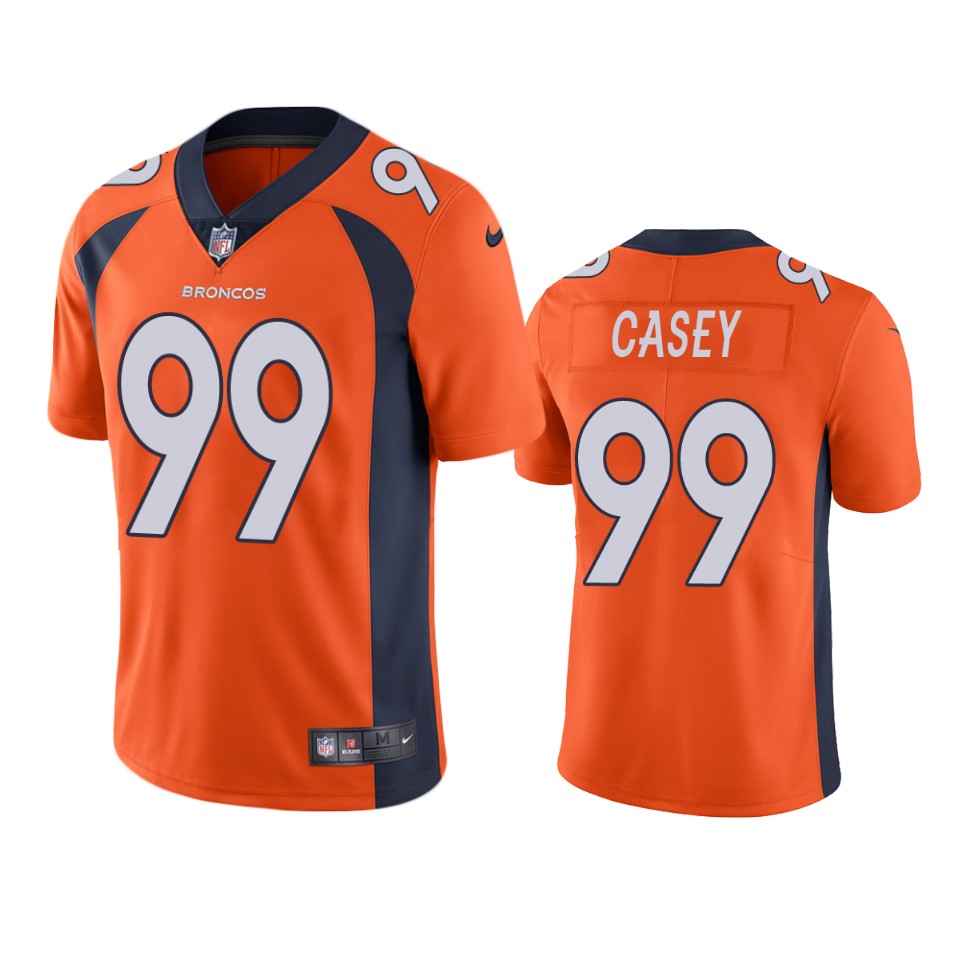 Denver Broncos Jurrell Casey Orange Vapor Untouchable Limited Jersey