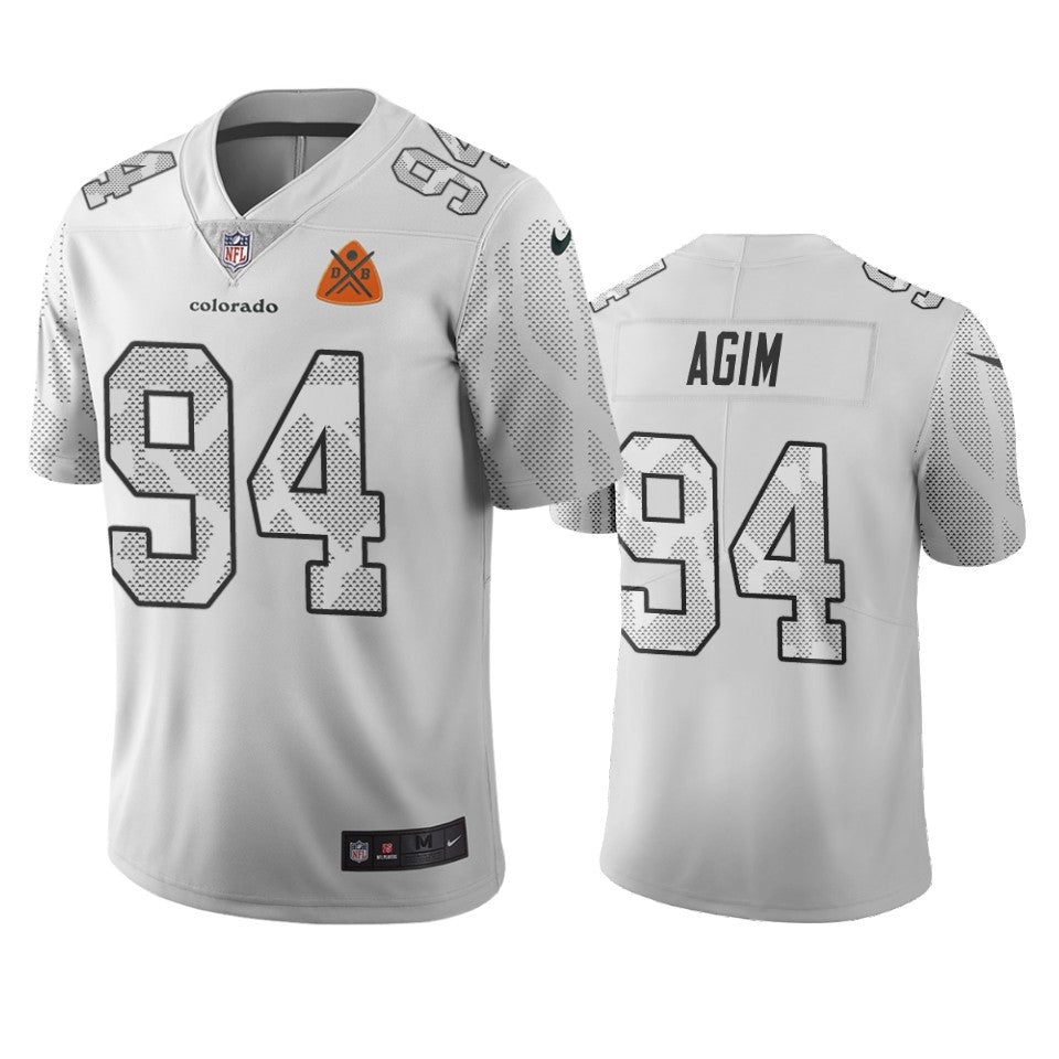 Denver Broncos Mctelvin Agim White City Edition Vapor Limited Jersey