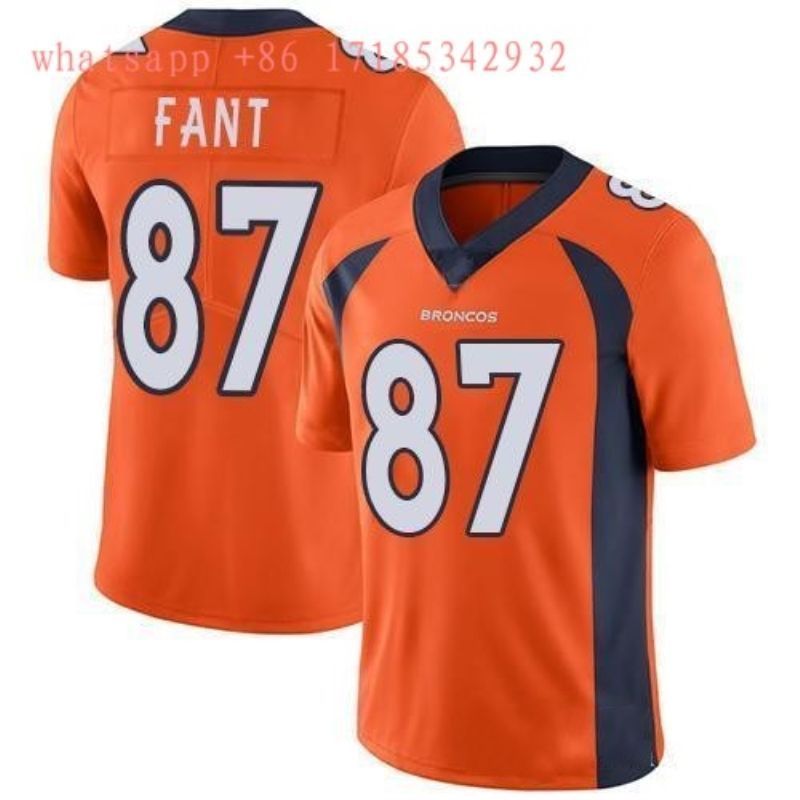 Denver Broncos Noah Fant 87 2020 Nfl Orange Jersey Jersey
