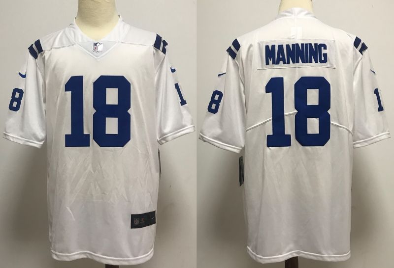 Denver Broncos Peyton Manning 18 Nfl 2020 White Jersey