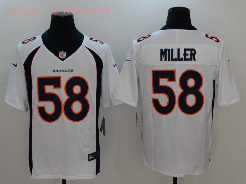 Denver Broncos Von Miller 58 2020 Nfl White Jersey Jersey