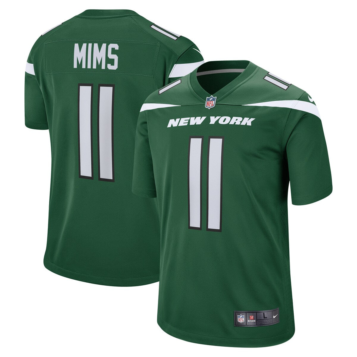 Denzel Mims New York Jets Nike Game Jersey Gotham Green