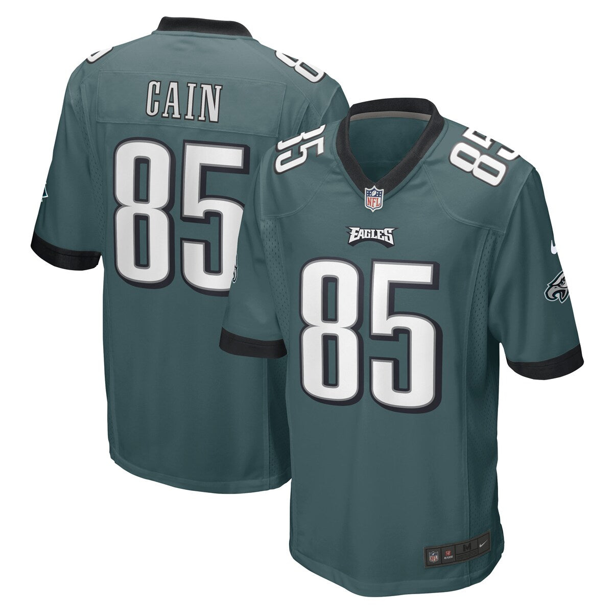 Deon Cain Philadelphia Eagles Nike Game Player Jersey Midnight Green