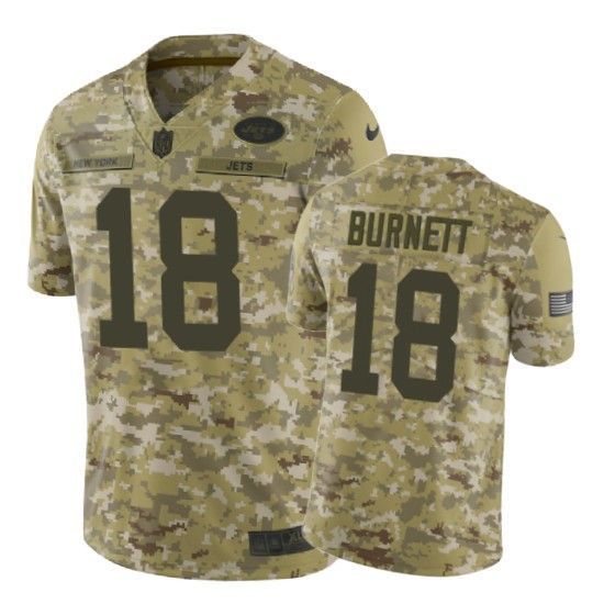 Deontay Burnett Jersey Nfl Camo New York Jets