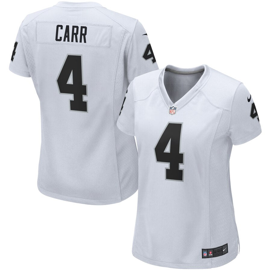Derek Carr Las Vegas Raiders Nike Womens Game Jersey White