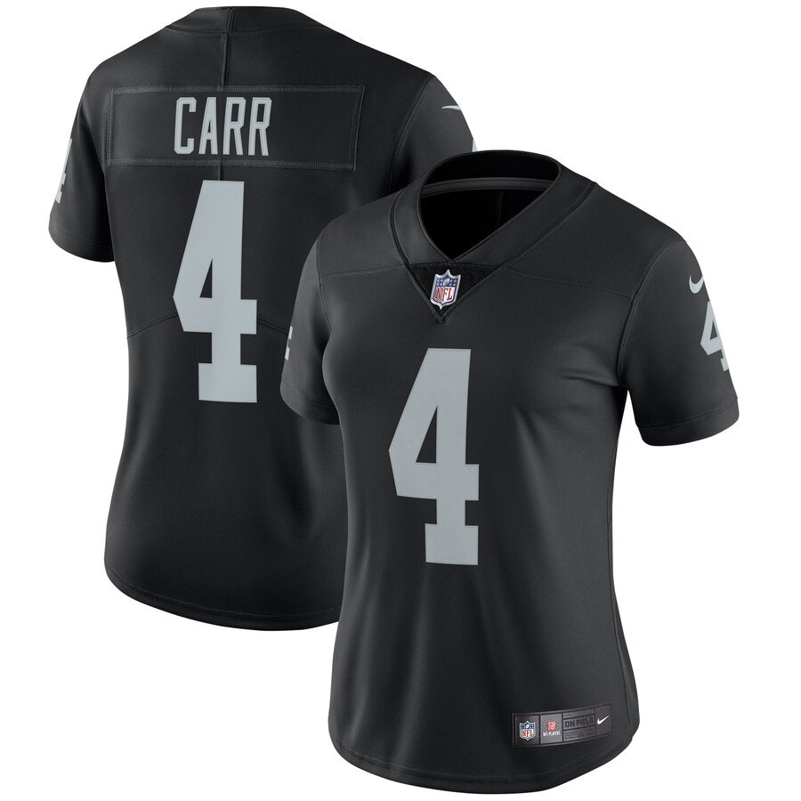 Derek Carr Las Vegas Raiders Nike Womens Vapor Untouchable Limited Player Jersey Black
